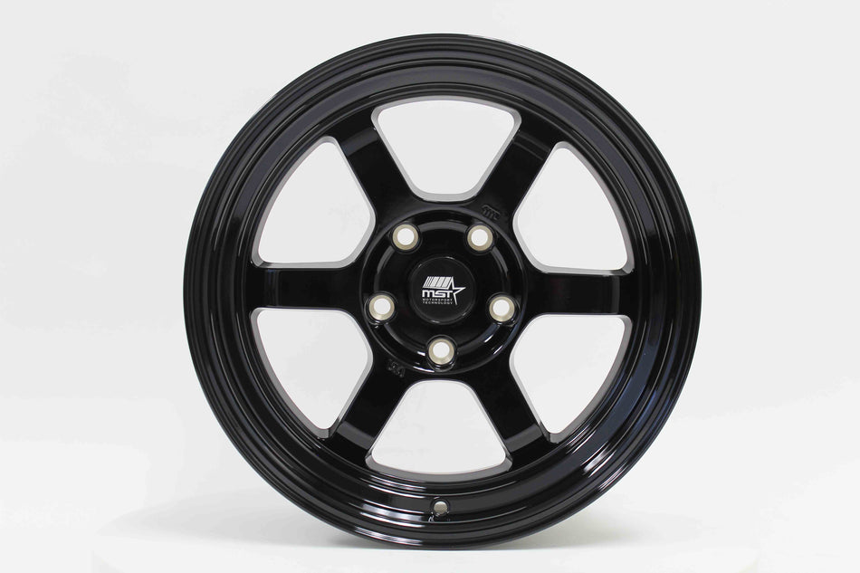 Time Attack - Glossy Black - 16x8.0 5x114.3 Offset +20