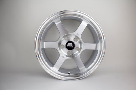MST Time Attack Machined 15x7 5x100 +20 offset wheel