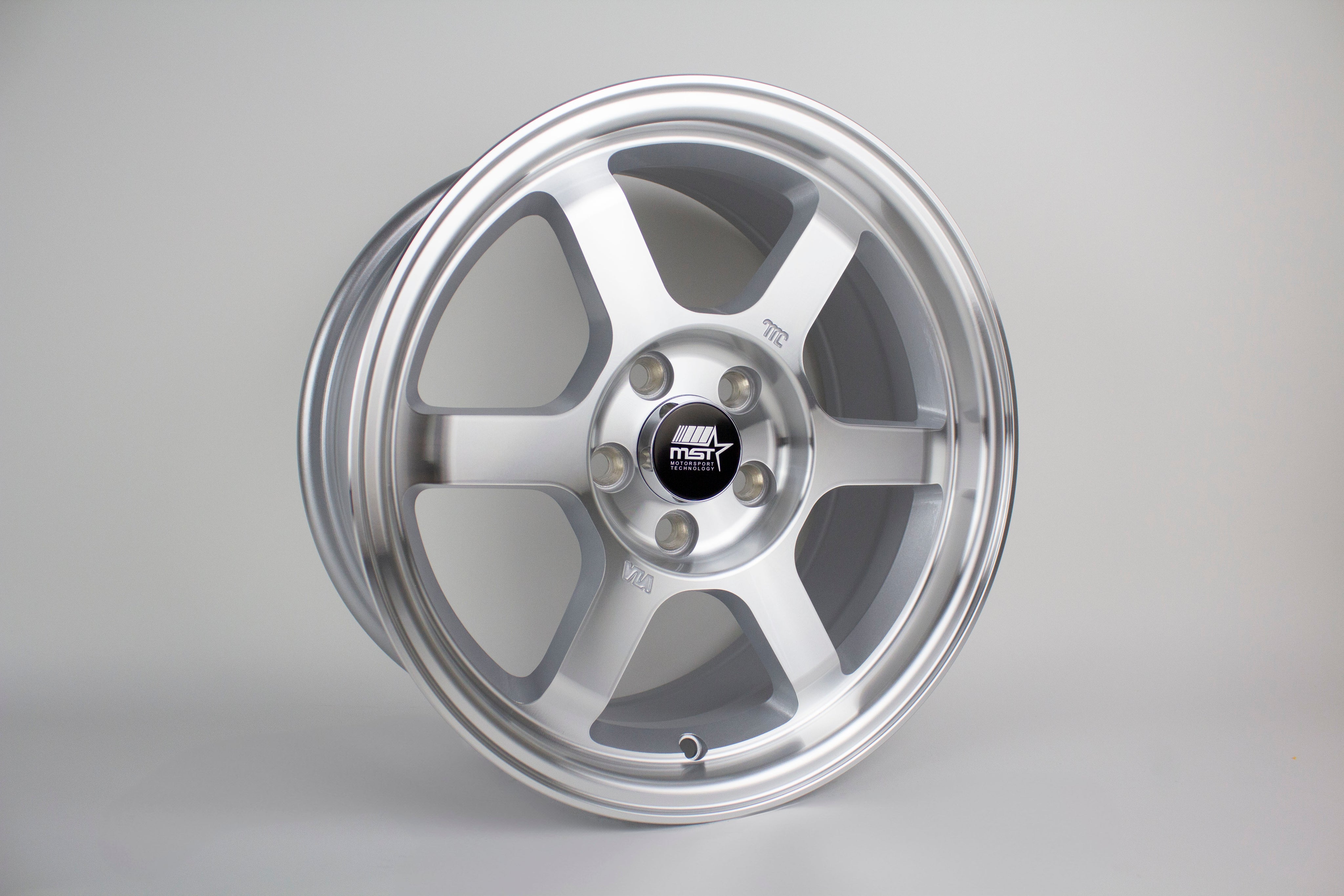 MST Time Attack Machined 15x7 5x100 +20 offset wheel