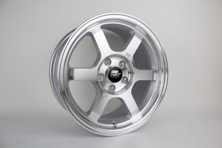 MST Time Attack Machined 15x7 5x100 +20 offset wheel