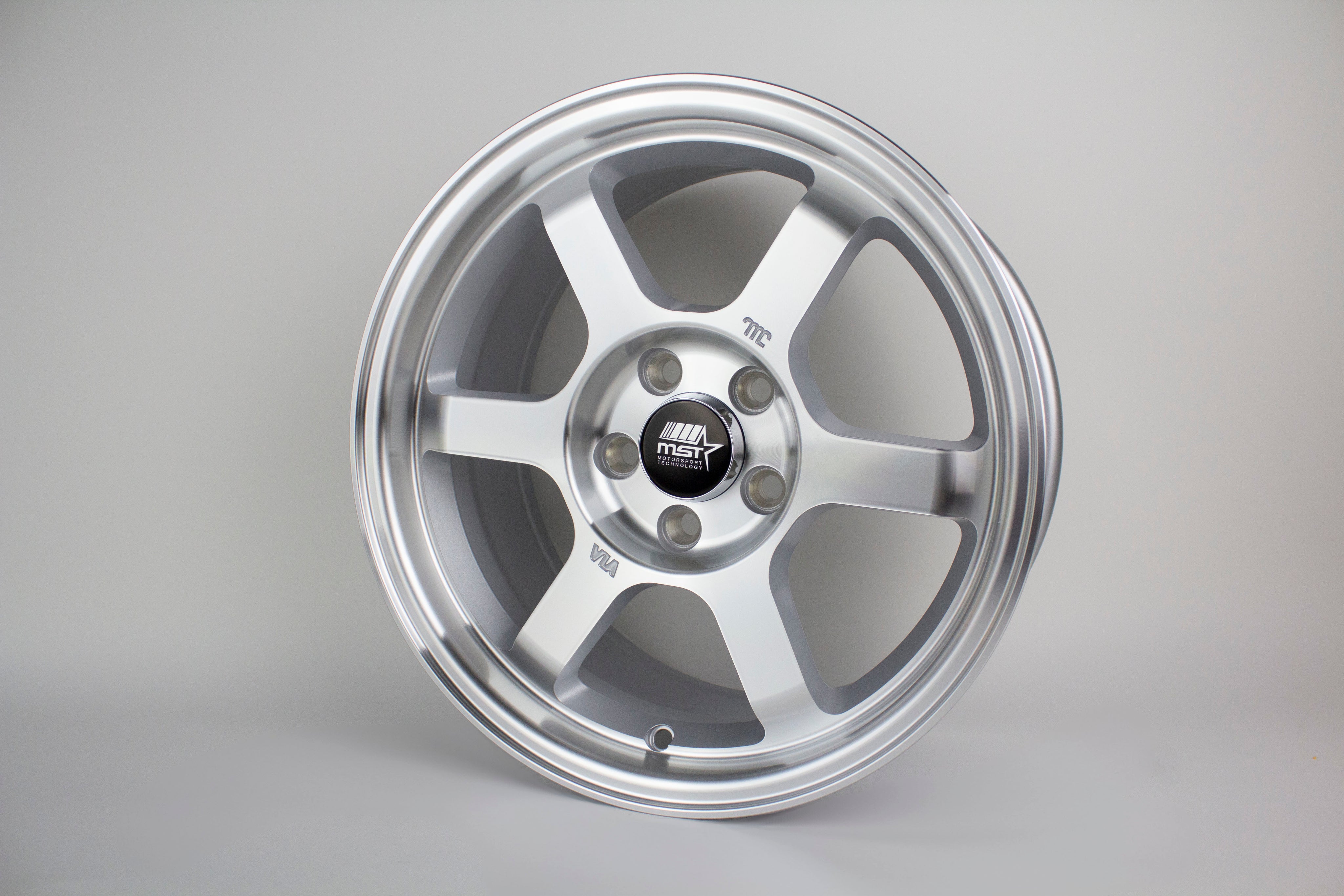 MST Time Attack Machined 15x7 5x100 +20 offset wheel