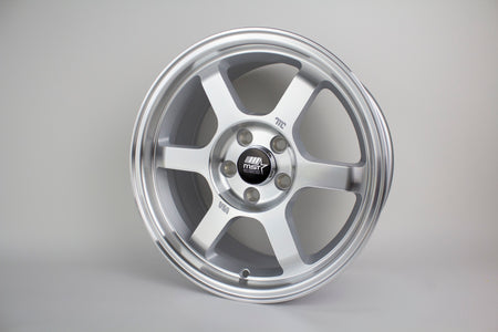 MST Time Attack Machined 15x7 5x100 +20 offset wheel