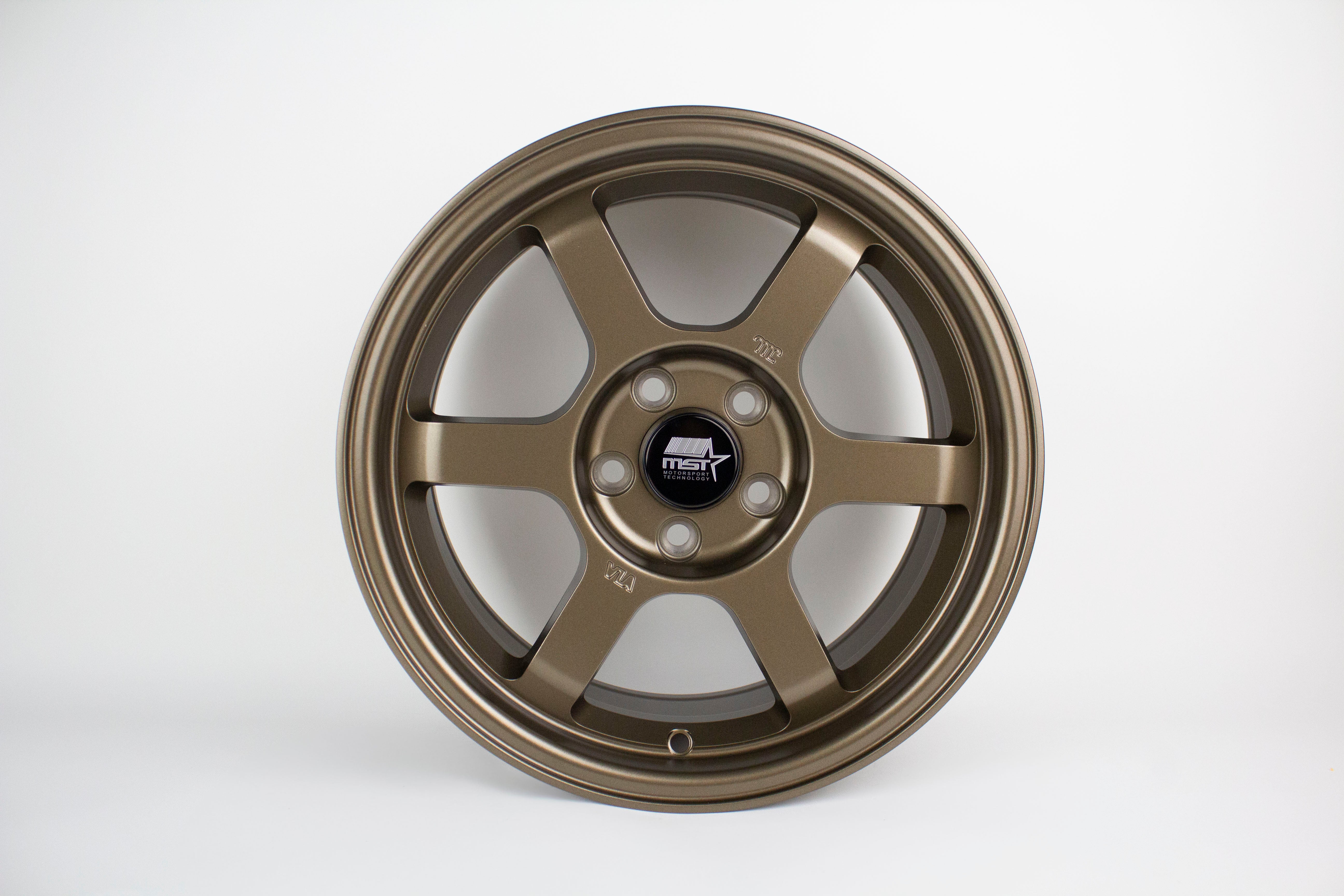 Time Attack Matte Bronze 15x7.0 5x100 Offset +20 | MST Wheels