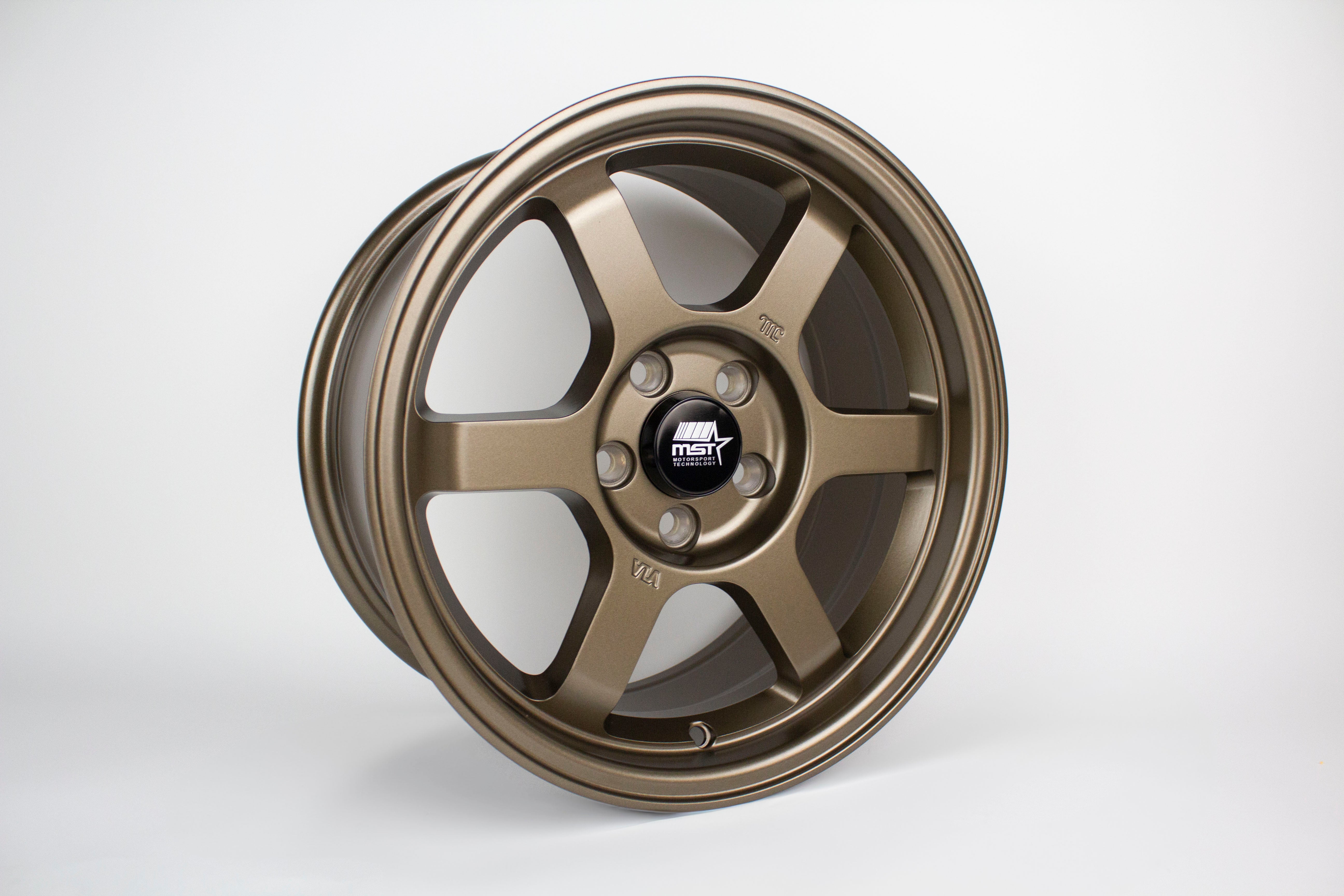 Time Attack Matte Bronze 15x7.0 5x100 Offset +20 | MST Wheels