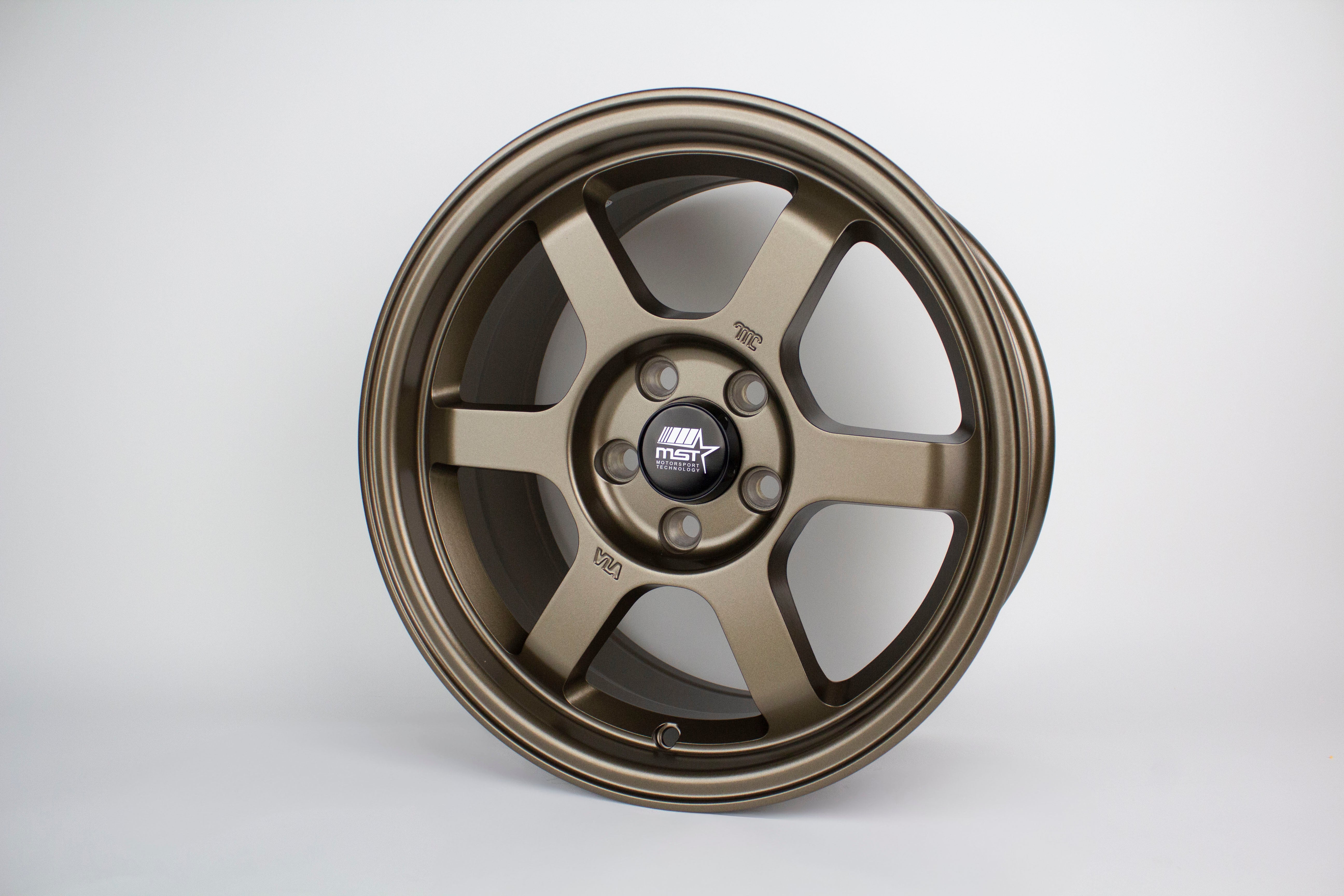 Time Attack Matte Bronze 15x7.0 5x100 Offset +20 | MST Wheels