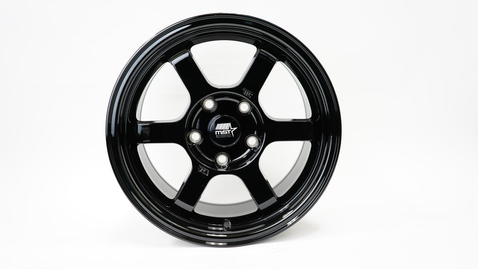 Time Attack - Glossy Black - 15x8.0 5x114.3 Offset +35