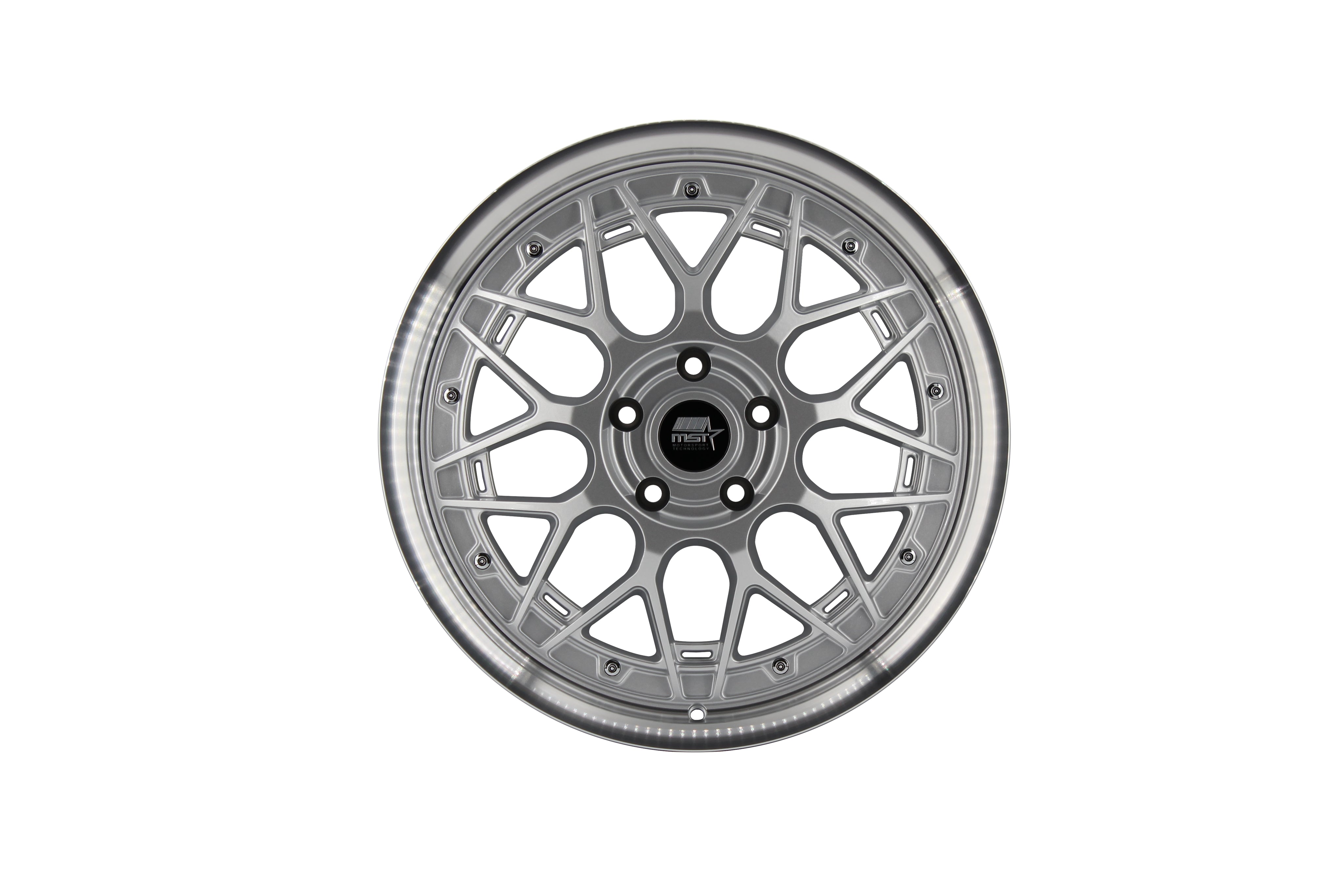 MT03 19x9.5 +35 Silver w/ Machined Lip