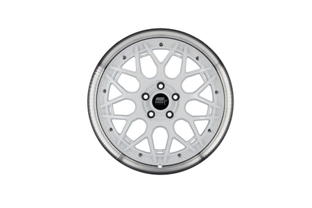 MT03 19x8.5 +35 White w/ Machined Lip