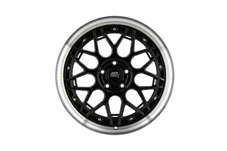MT03 19x9.5 +35 Black w/ Machined Lip