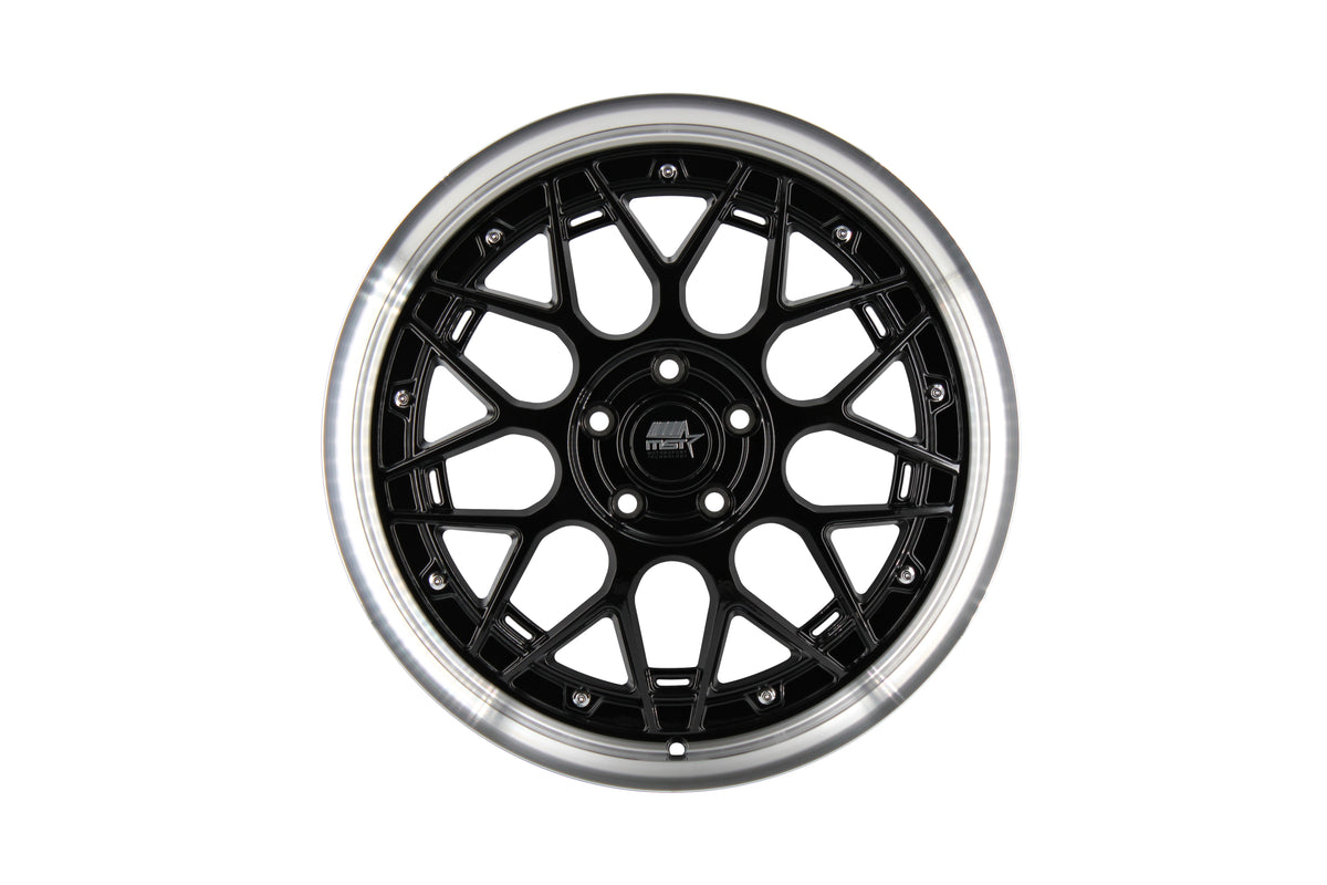 MT03 19x9.5 +35 Black w/ Machined Lip
