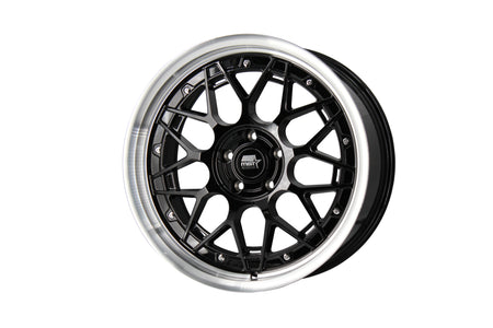 MT03 19x9.5 +35 Black w/ Machined Lip