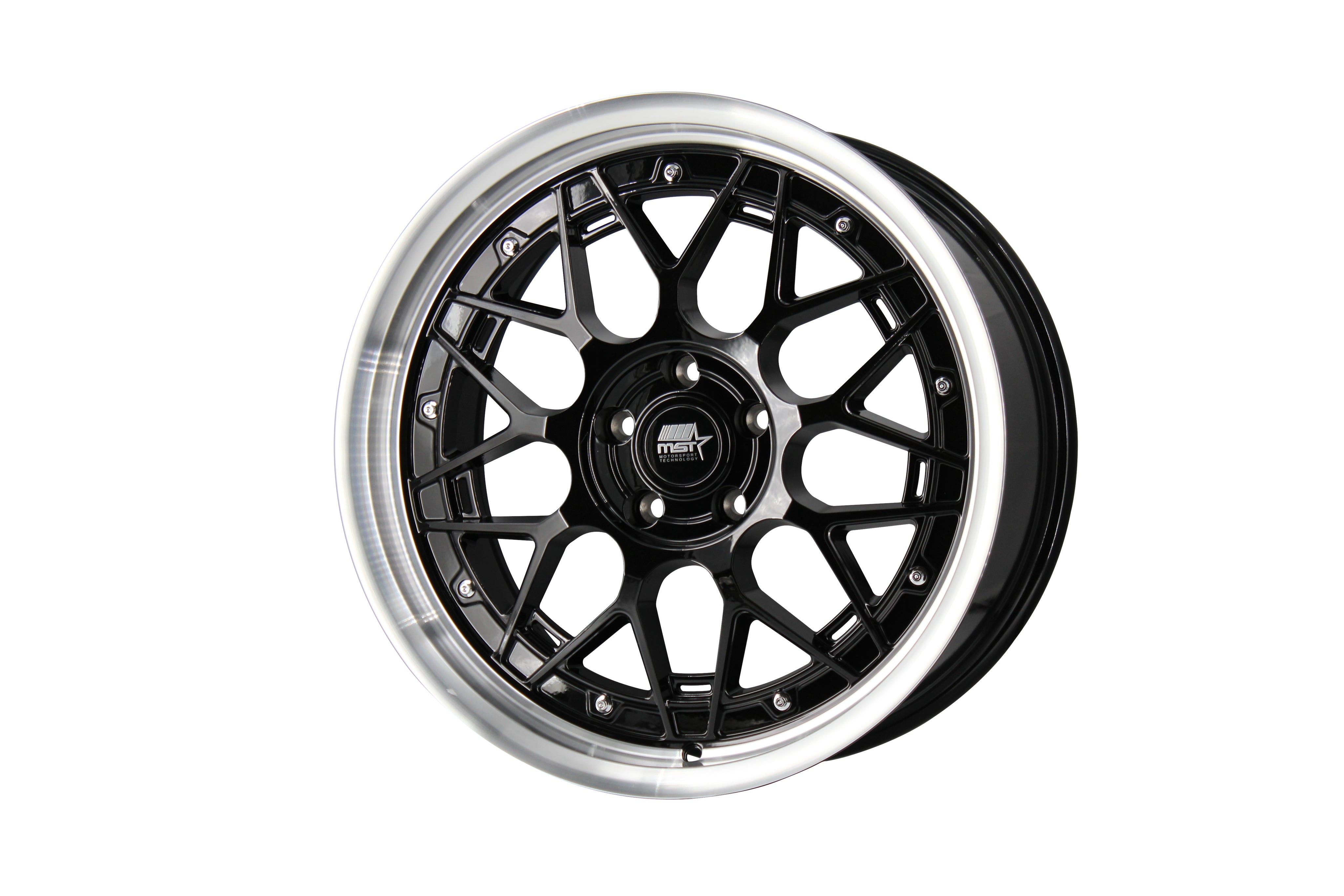 MT03 19x9.5 +35 Black w/ Machined Lip