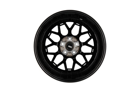 MT03 19x9.5 +35 Black w/ Machined Lip