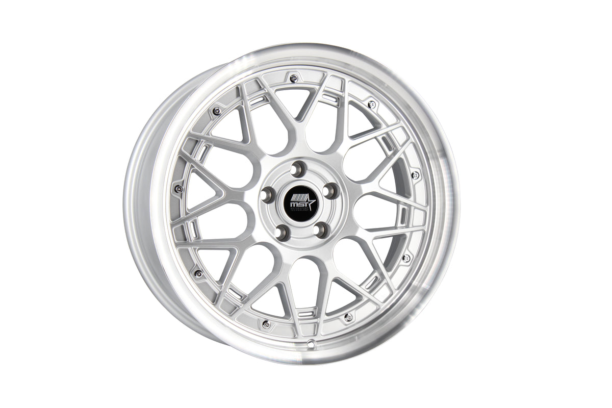 MT03 19x9.5 +35 Silver w/ Machined Lip