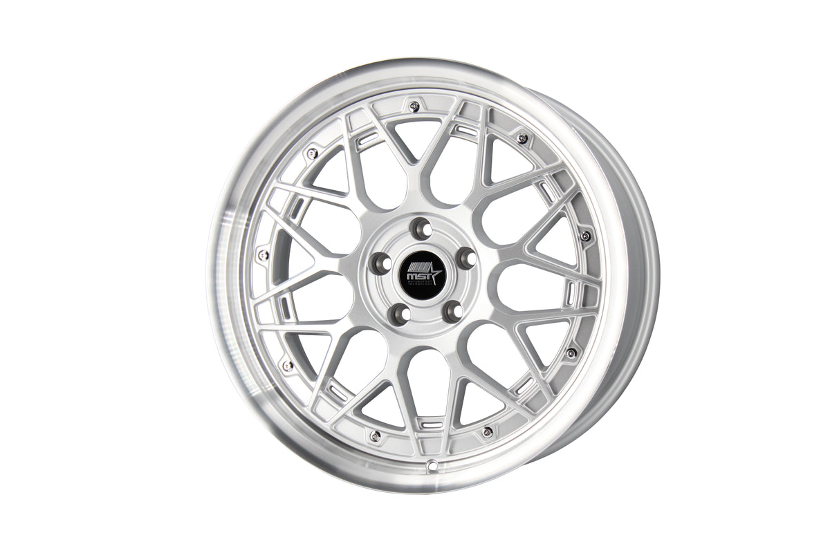 MT03 19x9.5 +35 Silver w/ Machined Lip