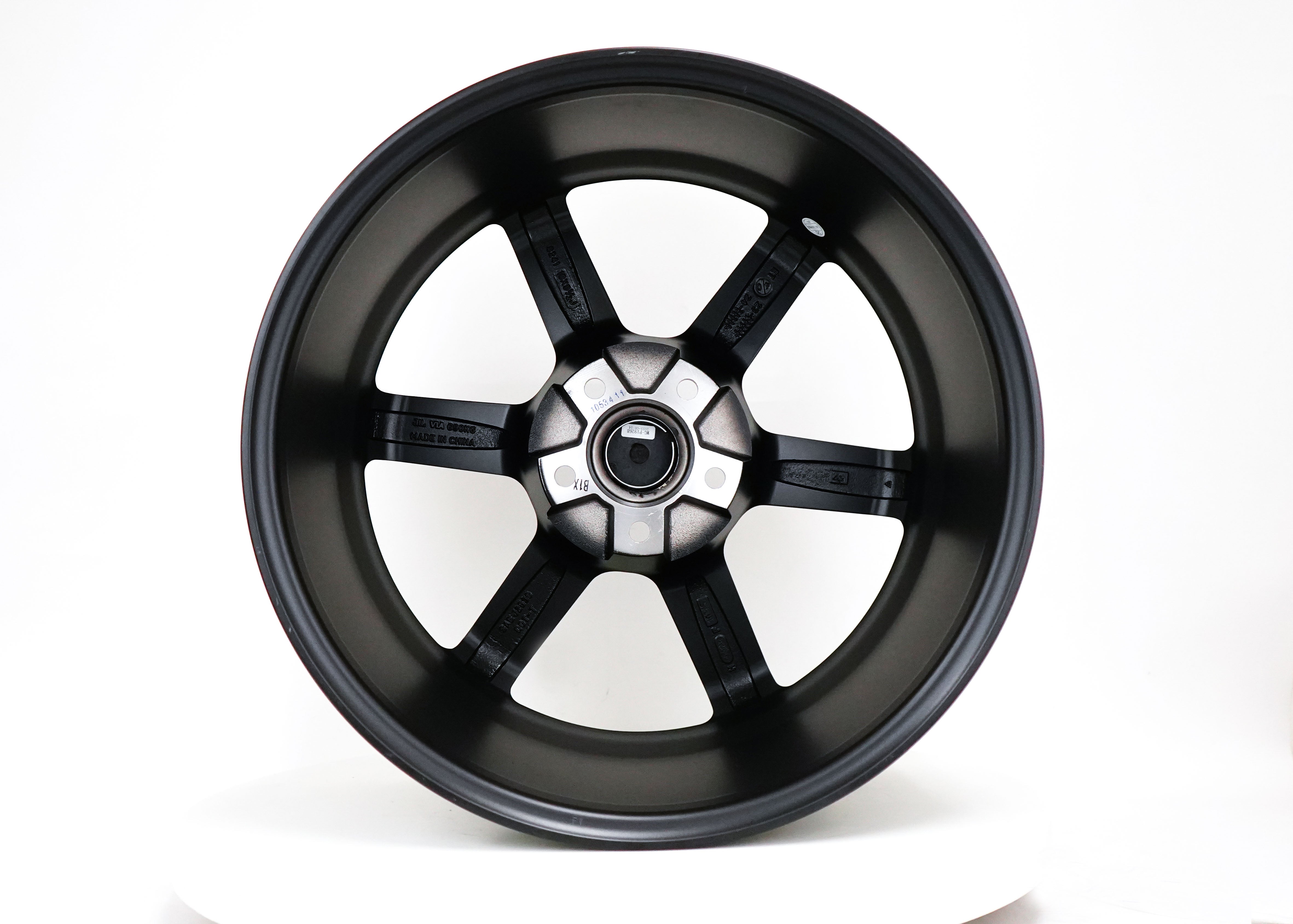Time Attack Matte Black 18X9.5 5X114.3 Offset +40 | MST Wheels