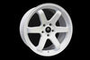 MT01 - Glossy White - 18x8.5 5x114.3 Offset +35