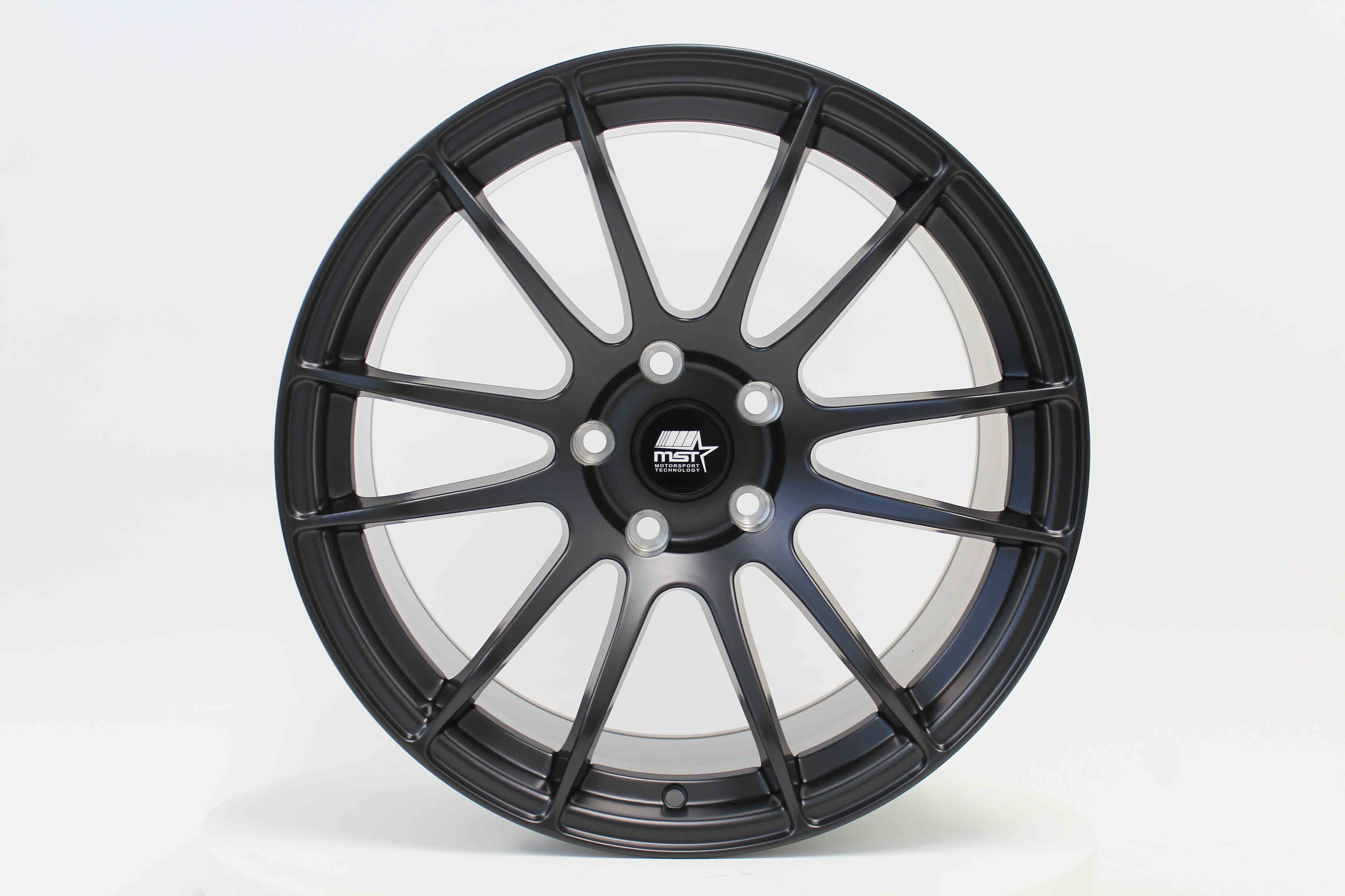 MT33 Matte Black 18x9.5 5x114.3 Offset +38 | MST Wheels – MSTWheels