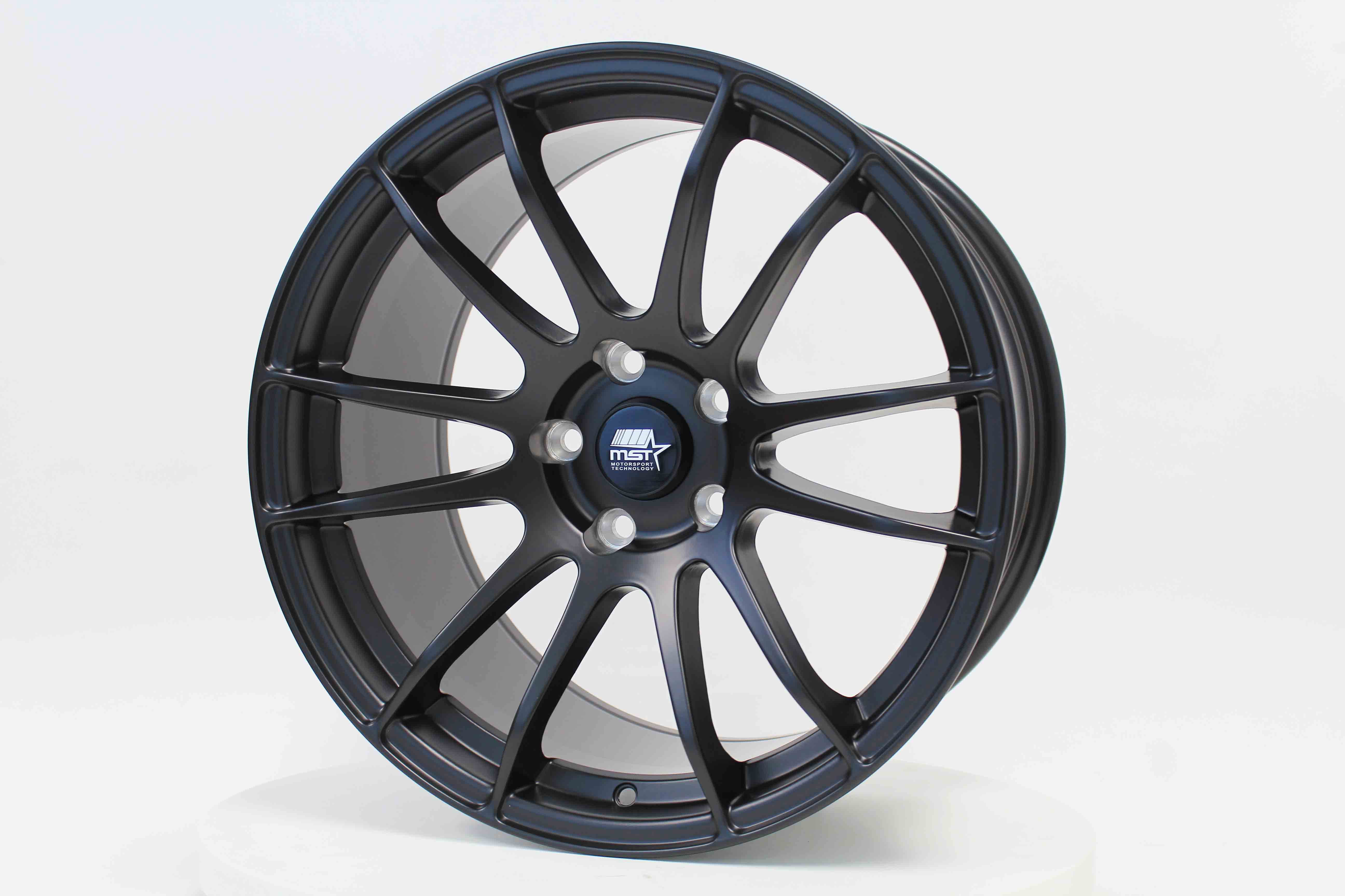 MT33 Matte Black 18x9.5 5x114.3 Offset +38 | MST Wheels – MSTWheels