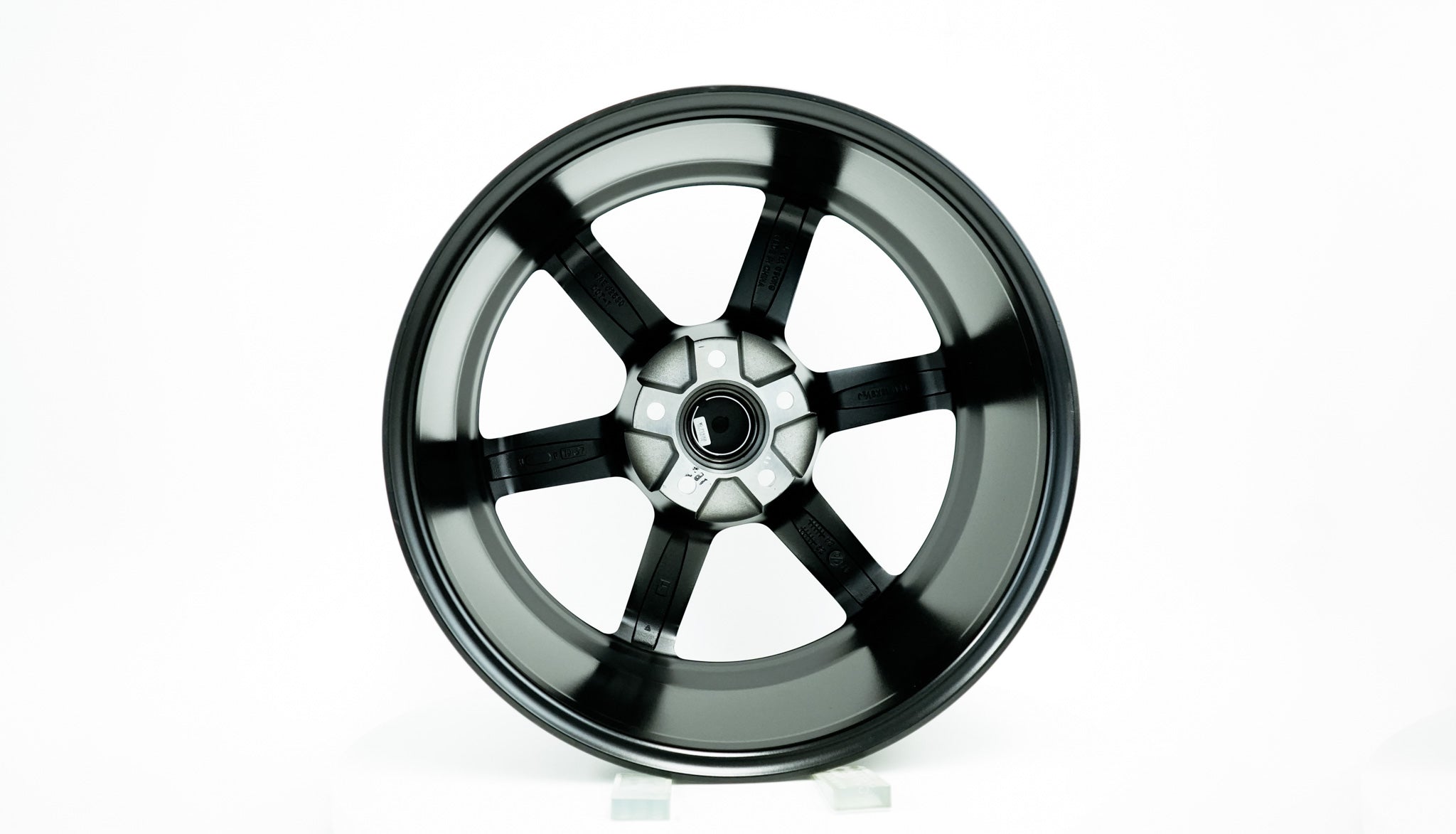 Time Attack Glossy Black 18X9.5 5X114.3 Offset +40 | MST Wheels