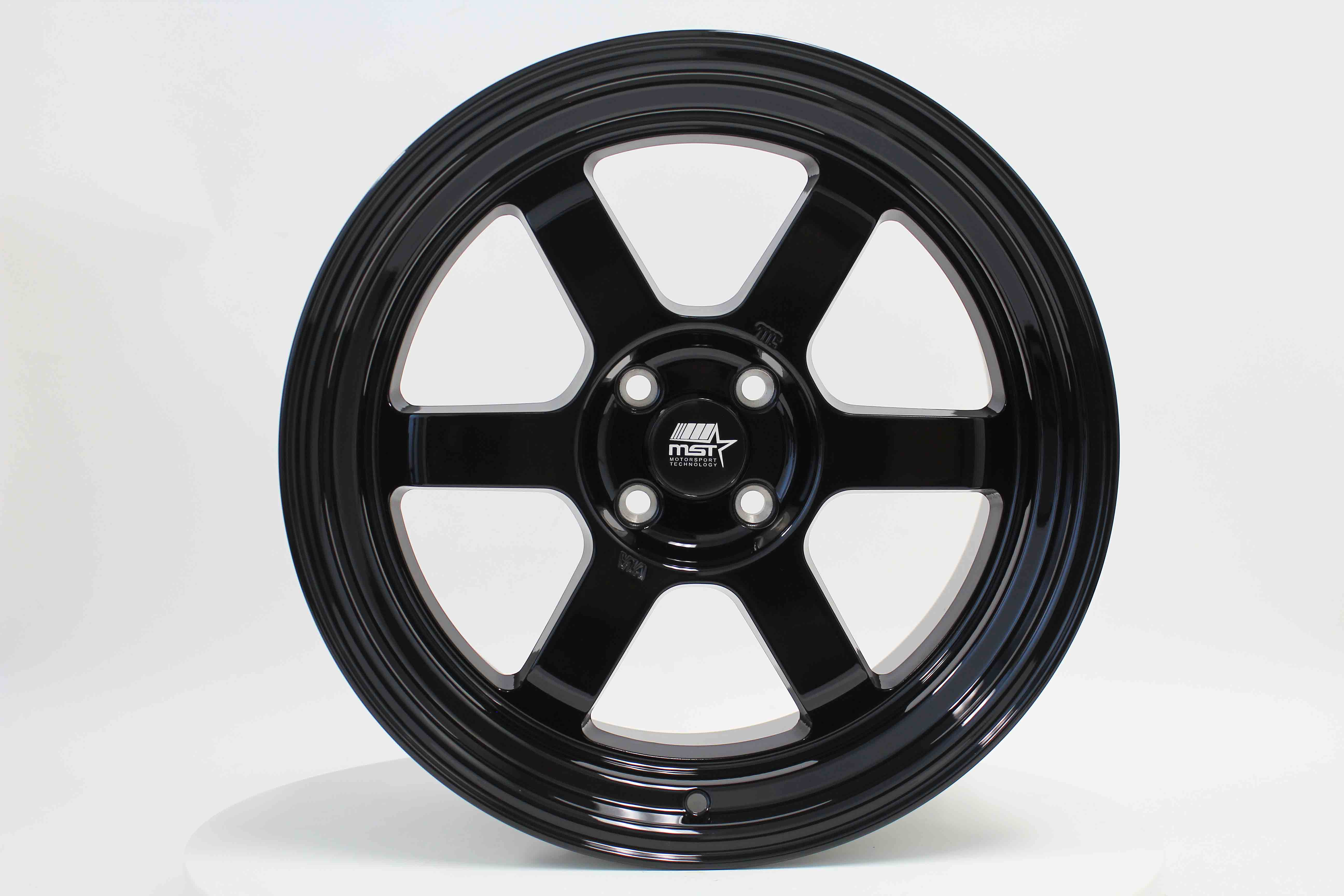 Time Attack Rims Time Attack Glossy Black 17x9.0 4x100 Offset +20 | MST Wheels – MSTWheels