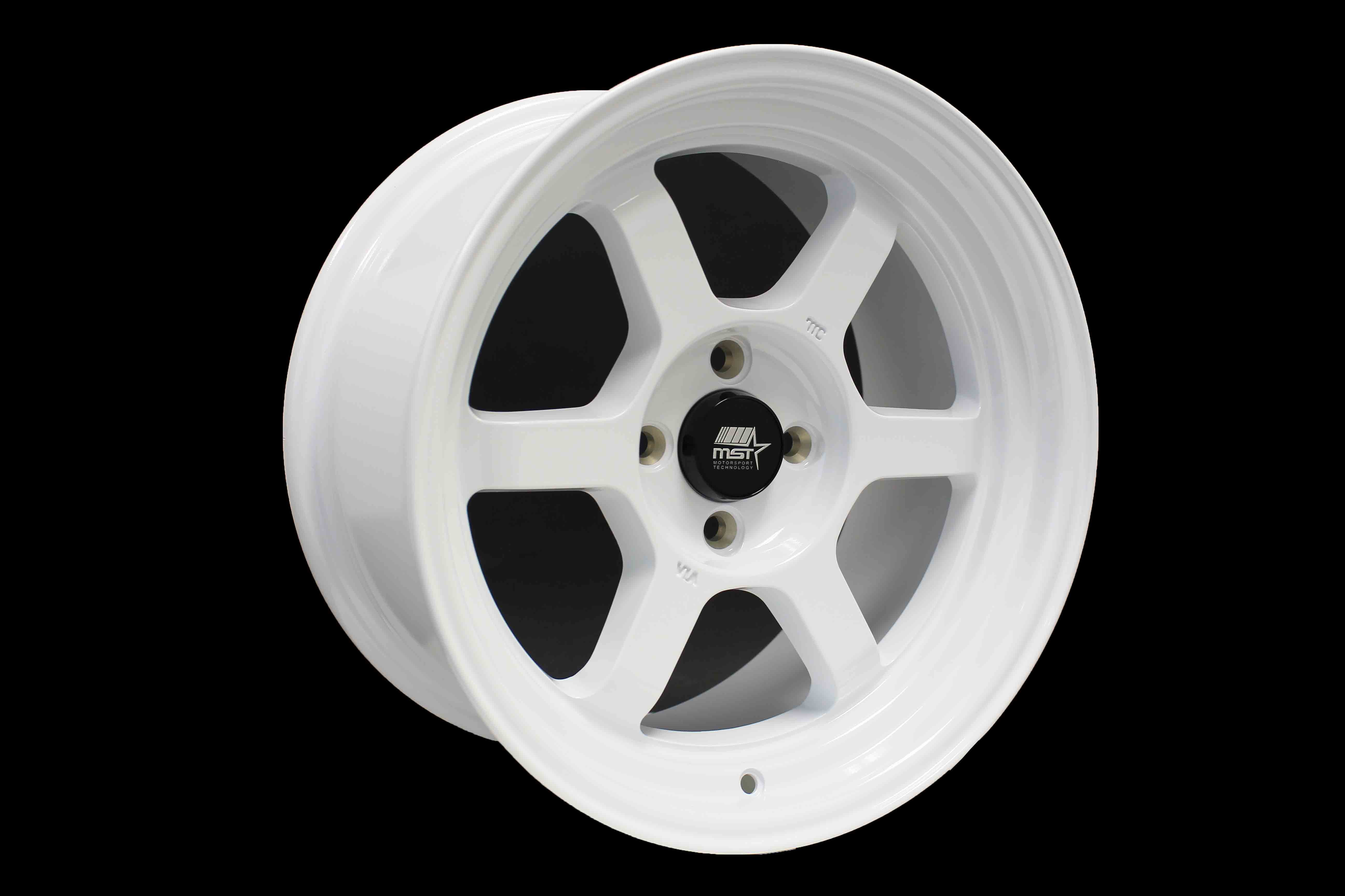 rimi　ホワイトS Time Attack Glossy White 16x8.0 4x100 Offset +20 | MST Wheels
