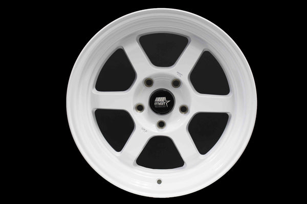 Time Attack - Glossy White - 16x8.0 5x114.3 Offset +20