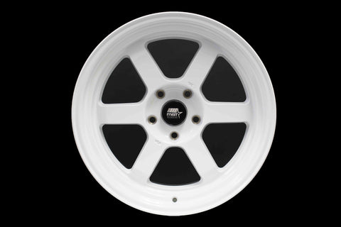 Time Attack - Glossy White - 17x9.0 5x114.3 Offset +20