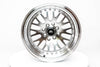 MST WHEELS MT10 - Silver w/Machined Face - 15x8.0 4x100/4x114.3 Offset +25