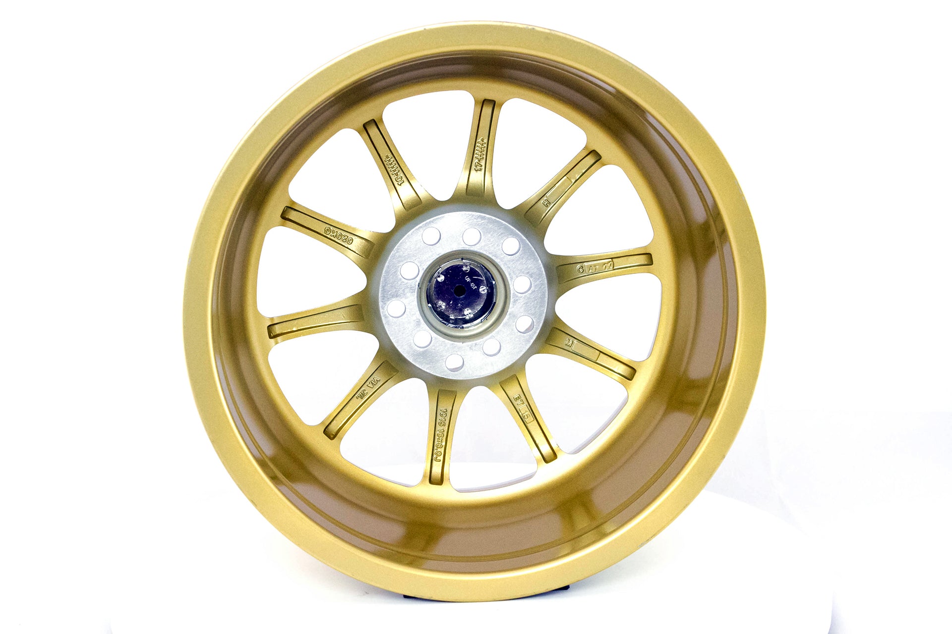 MT11 - Gold w/Machined Lip - 16x8.0 5x100/5x114.3 Offset +15
