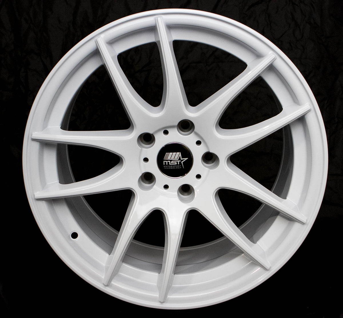 MST WHEELS MT30 - Full Glossy White - 17x9.0 5x114.3 Offset +30