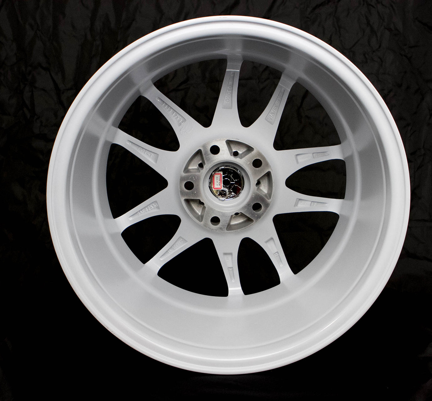 MT30 Full Glossy White 17x9.0 5x114.3 Offset +30 | MST Wheels