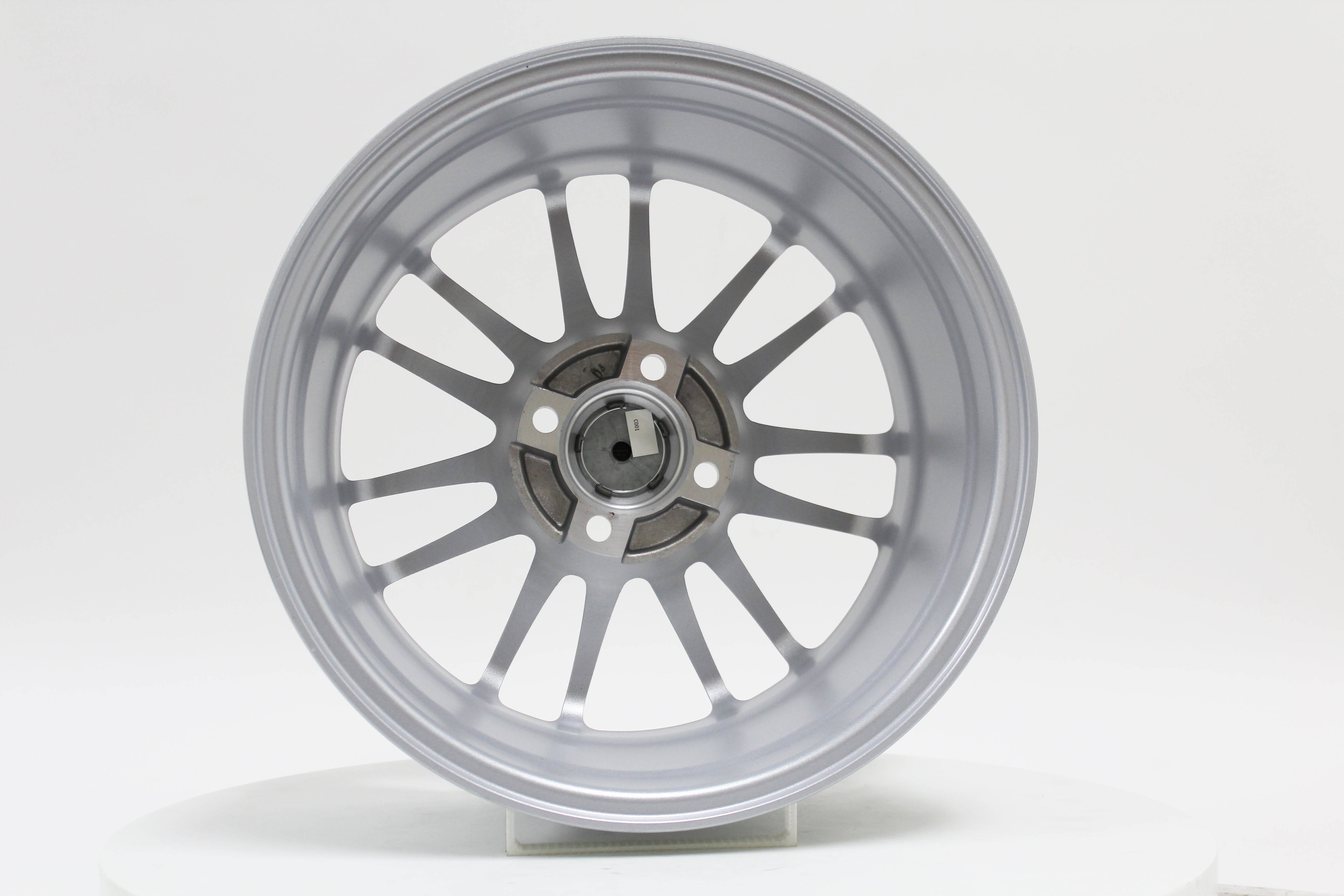 MT45 - Glossy Silver - 15X7.0 4X100 Offset +35 – MSTWheels