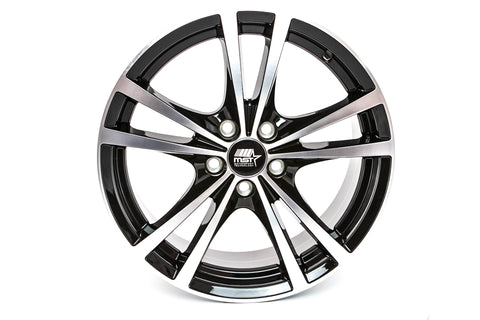 Saber - Glossy Black w/Machined Face - 16x7.0 5x115 Offset +45