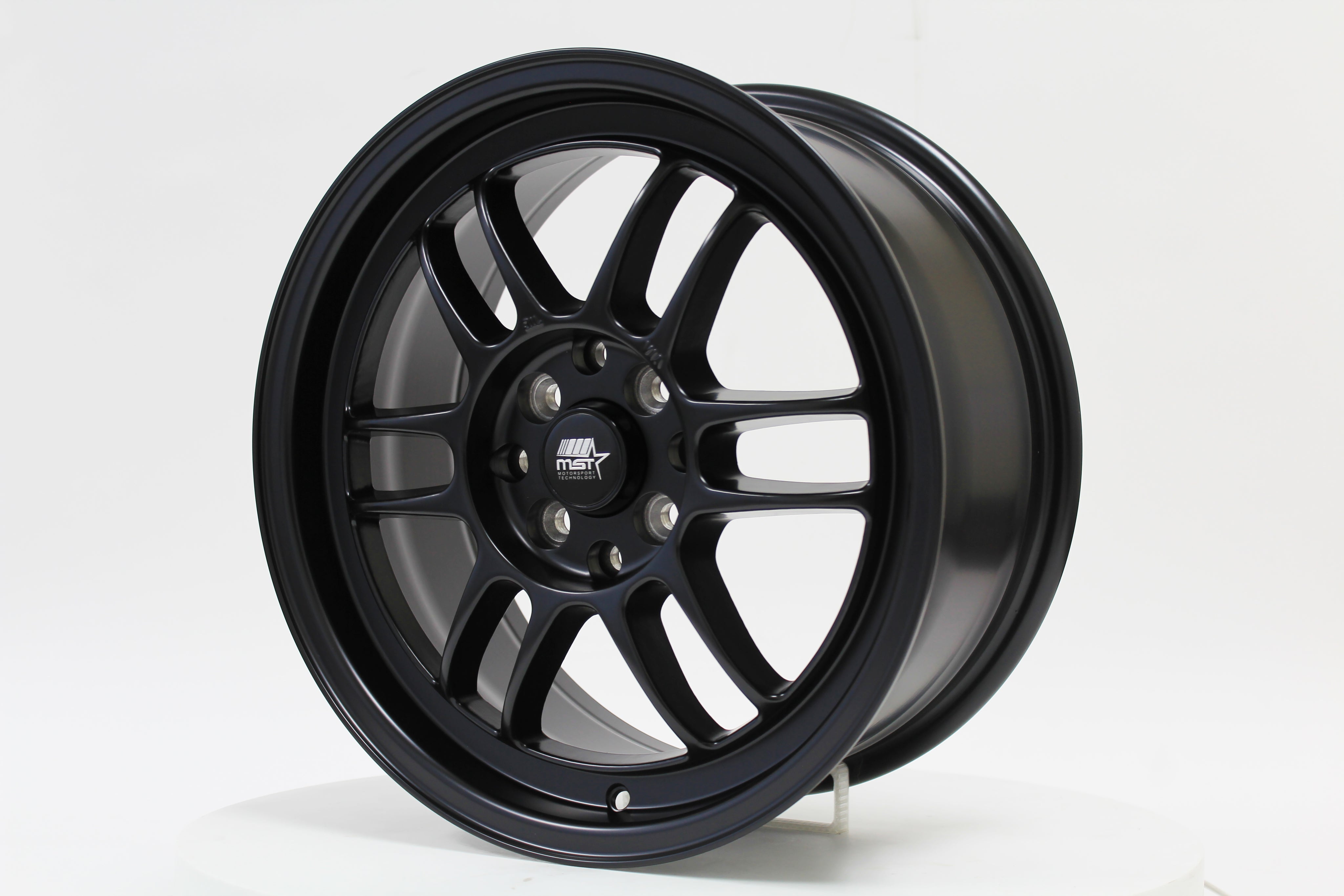 Suzuka Matte Black 16x7.0 4x100/4x114.3 Offset +40 | MST Wheels – MSTWheels