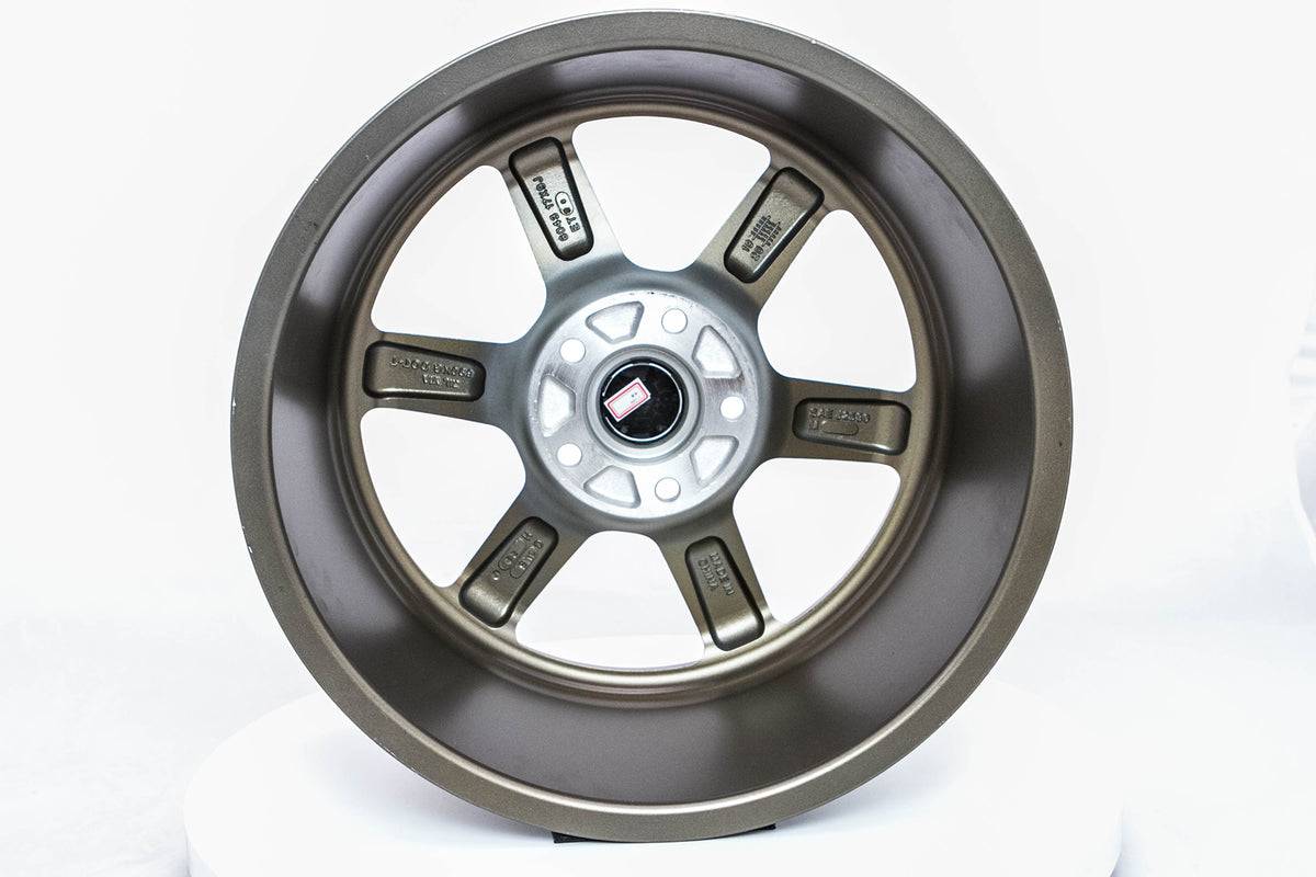 Time Attack Rims Time Attack Matte Bronze w/Bronze Machined Lip 17x9.0 5x114.3 Offset ...