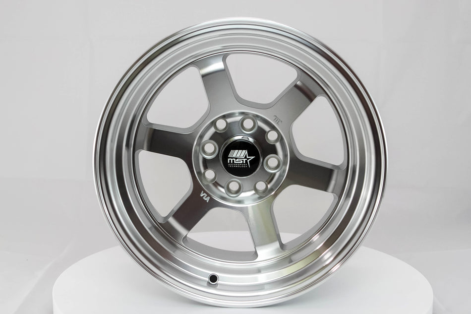 MST WHEELS Time Attack - Machined - 15x8.0 4x100/4x114.3 Offset +0